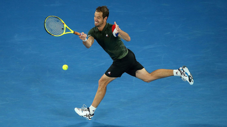 Гришо отказа Ришар Гаске и е на осминафинал в Австралия (видео)