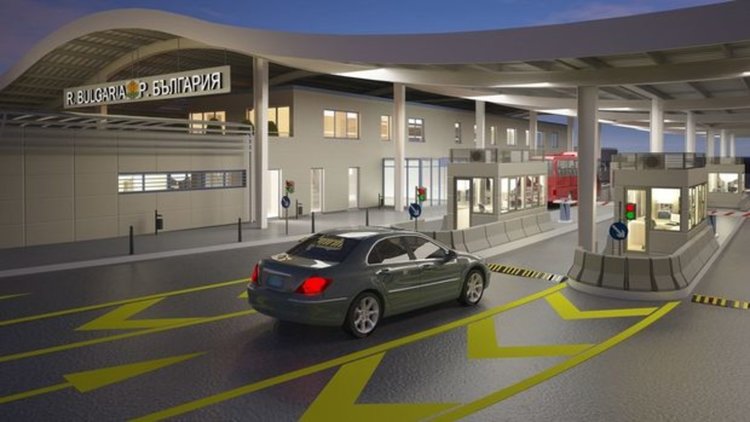 Новият граничен контролно-пропускателен пункт Рудозем – Ксанти /вижте в галерията как ще изглежда/