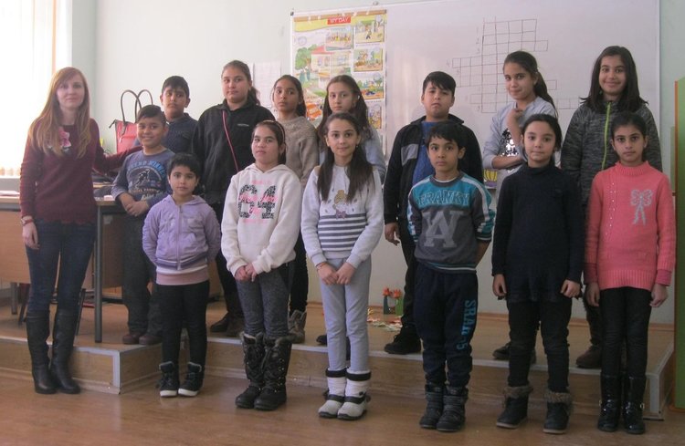 Възпитаници на СУ "Васил Левски" учат англ.език чрез драматизация 