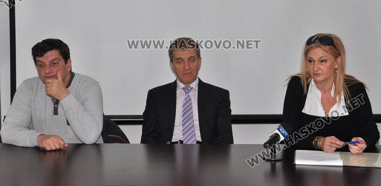 Д-р Георги Кабаков, д-р Любомир Василев и Красимира Богданова