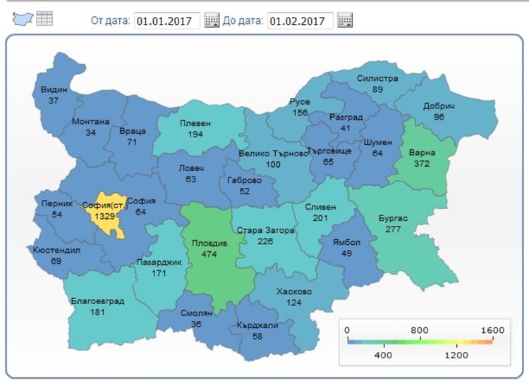 Едва с 474 новородени започна новата година в Пловдивско