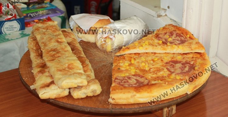 Част от закуските, давани на децата