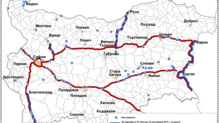 ТИР-ове аварираха из страната, ораничения в движението