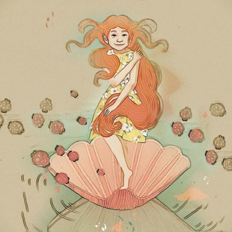 Момиченцето, което целият свят рисува