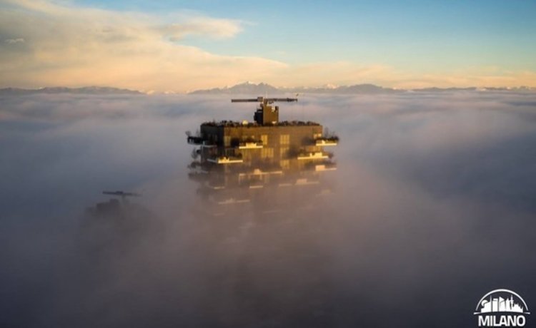 Гора в небето над Китай ще се бори със замърсяването