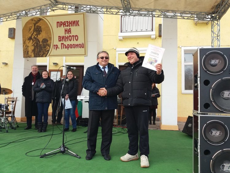 Данчо Андреев е Винопроизводителят на 2016 година