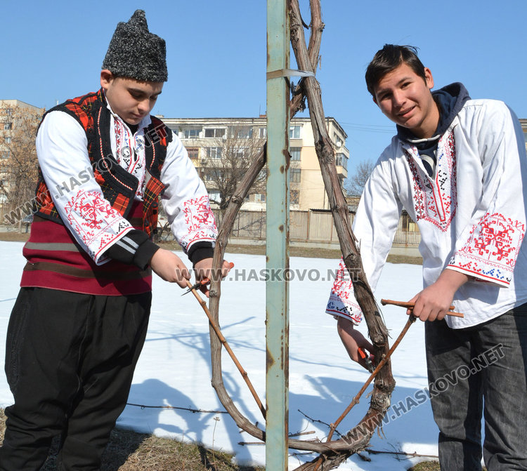 Гимназистите от ПГССТ „Н.Й.Вапцаров“ отпразнуваха 14 февруари с почит към земята