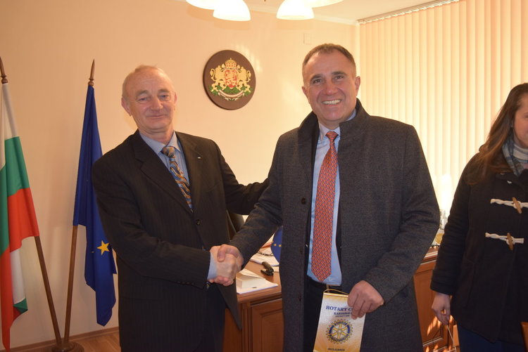 Ротарианци посетиха Начо Ковачев,застават категорично зад него като губернатор   