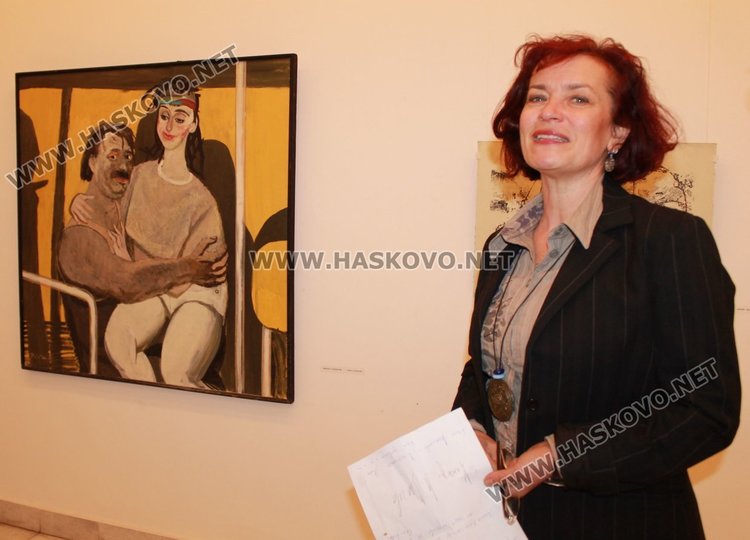 Изложбата откри уредникът на галерията Антоанета Станчева