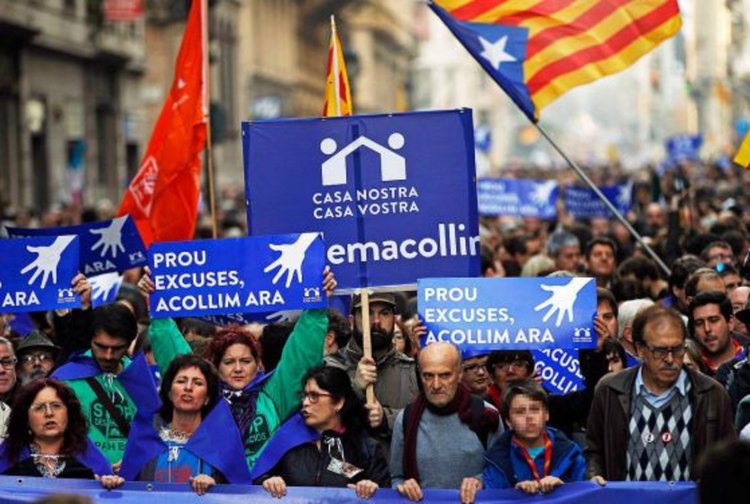 Половин милион испанци се вдигнаха на протест, искат повече мигранти