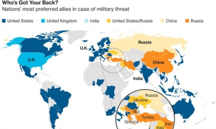 Четири НАТО-вски страни предпочитат Русия, България сред тях