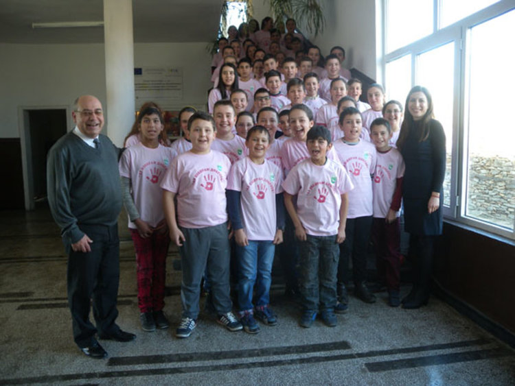 Ученици от Токачка се включиха в кампания „Аз избирам доброто“