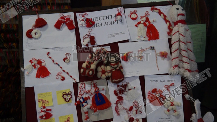 Над 450 мартеници, изработени от деца от цяла България се бориха за наградите в конкурса "Да вплетем България в Европа"