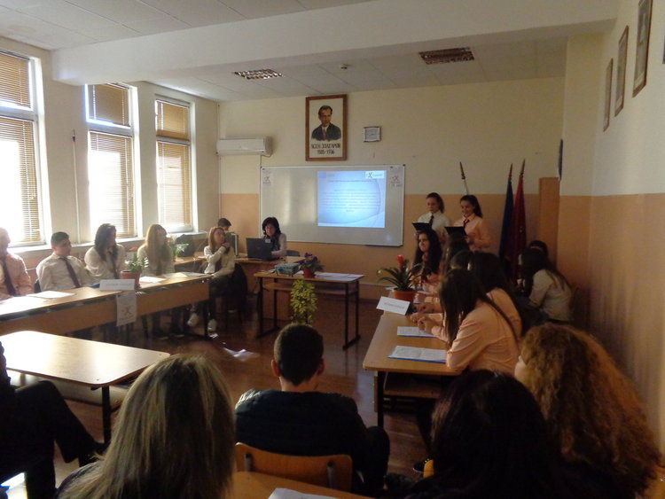 Публични изяви на групите по интереси в Гимназията по туризъм