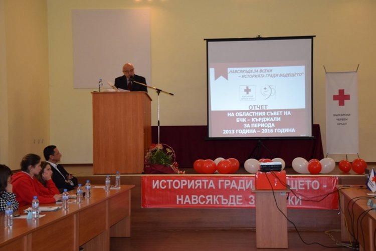  Д-р Тодор Черкезов отново оглави  БЧК – Кърджали