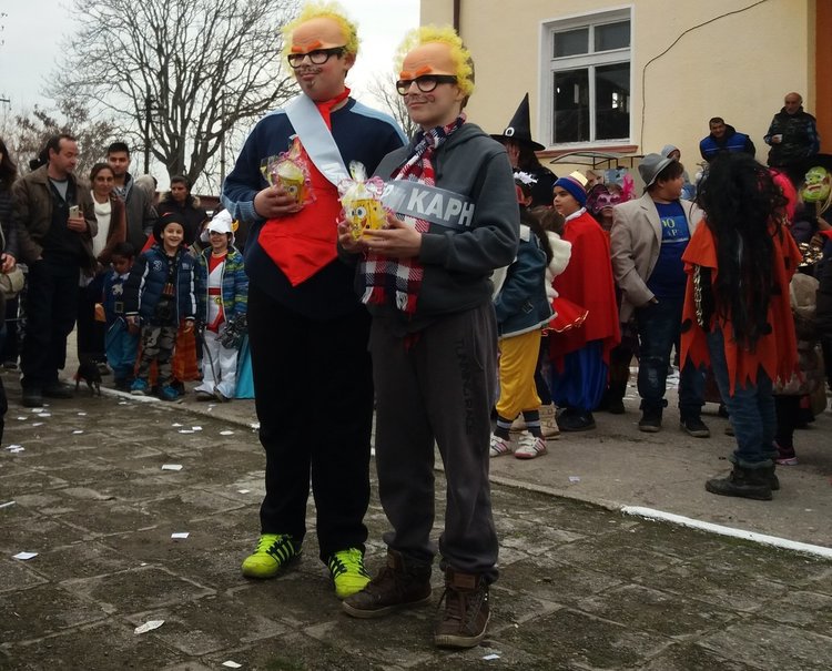 Кукери от Орехово гониха злите духове от Караджалово