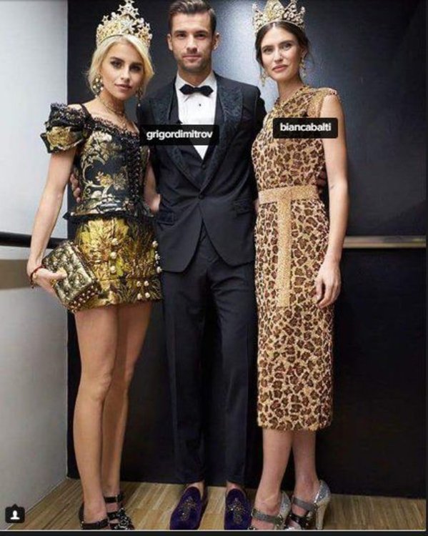 Григор Димитров закри Миланската седмица на модата за Dolce&Gabbana