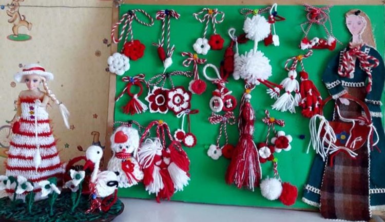 Децата на Черноочене с пъстра изложба с мартеници