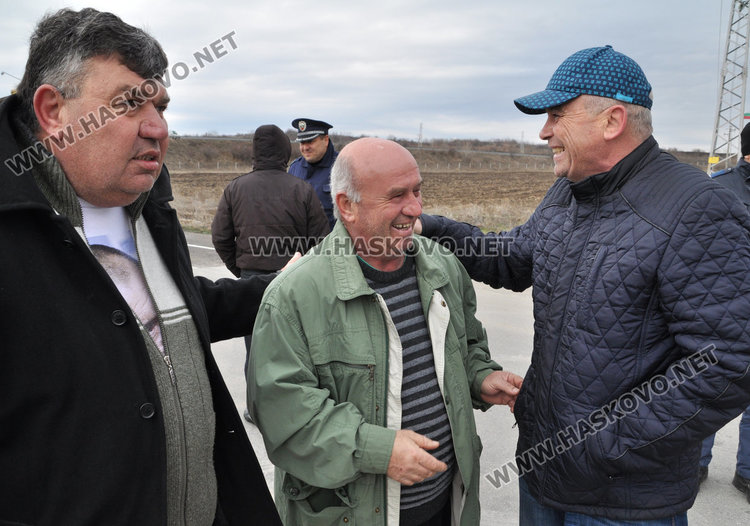 Валентин Ангелов подкрепи протеста на земеделците 