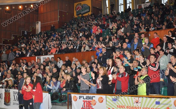 Хасково 2012 на финал за Купата на България по баскетбол