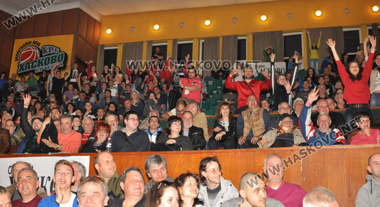 Хасково 2012 на финал за Купата на България по баскетбол