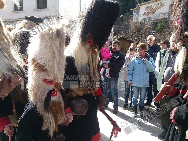 Огромен интерес към кукерските игри, близо 250 кукери заораха символично нивата в Широка лъка