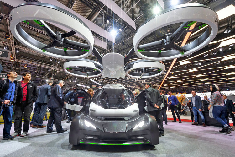 Airbus представи Pop.Up - модулна летяща кола, капсула за Hyperloop (видео)