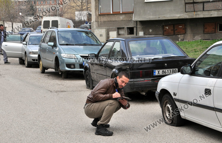 Осем коли в „Орфей” осъмнаха с нарязани гуми