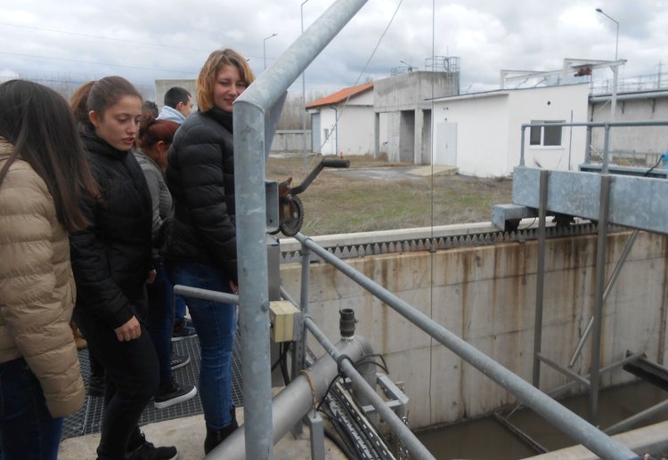 Каравеловци посетиха Пречиствателната станция за отпадъчни води край Димитровград