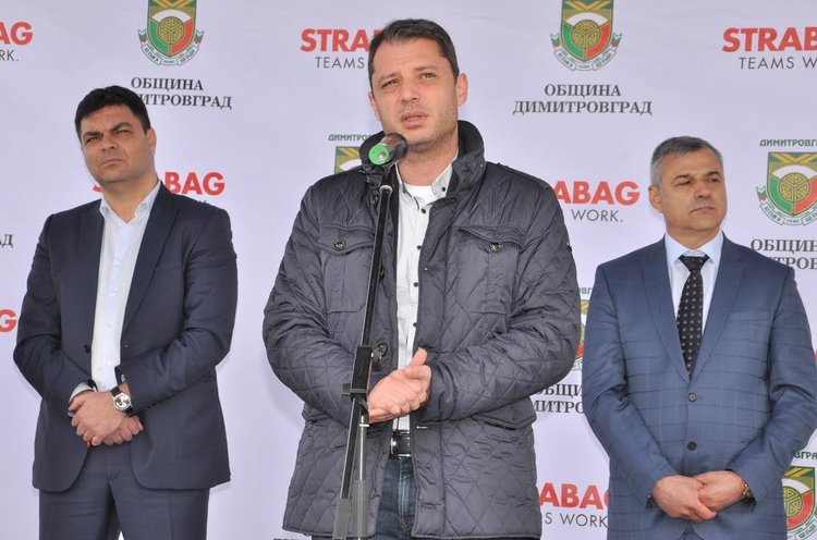 Кандидатът за народен представител от ГЕРБ Делян Добрев похвали община Димитровград за инвестициите