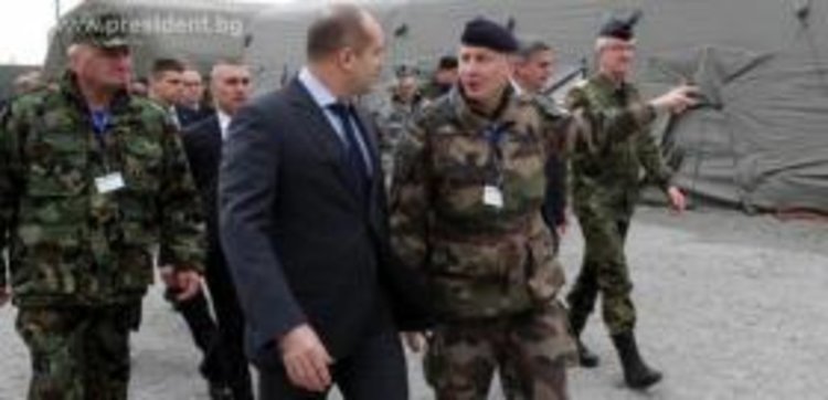 Държавният глава присъства на учението „TRIDENT JAGUAR 2017“