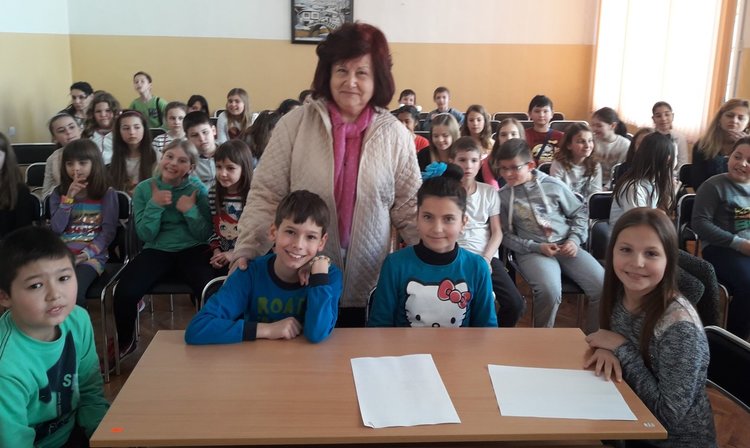 Отборът на 3 в клас с кл. р-л Иванка Радичева