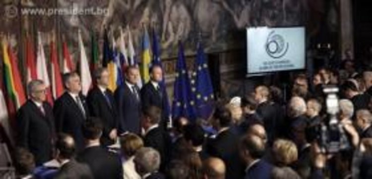 Радев изрази в Рим подкрепа за обединена Европа