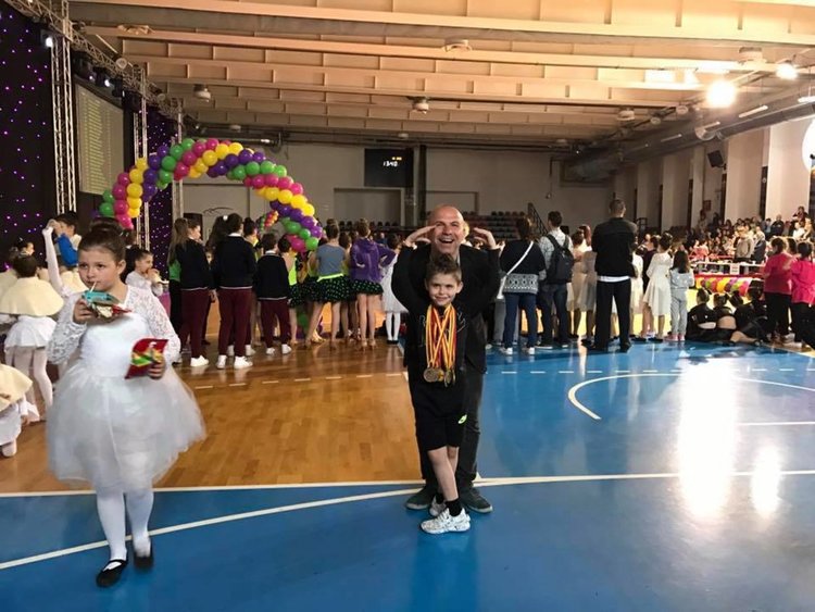 Гебриел  Делчев с хореографа Тихомир Митев