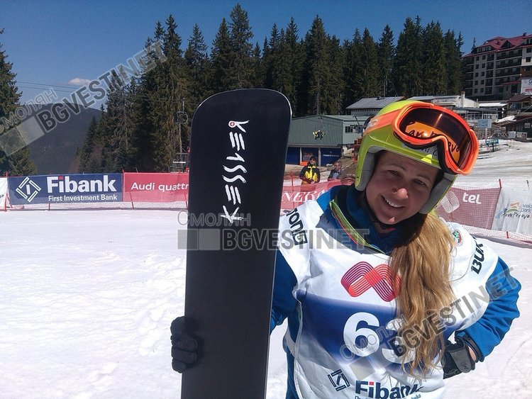 Най-добрата българка в паралелните дисциплини Теодора Пенчева