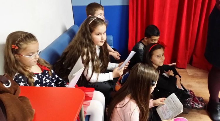 Първокласници от СУ "Л.Каравелов" сътвориха приказки за буквите