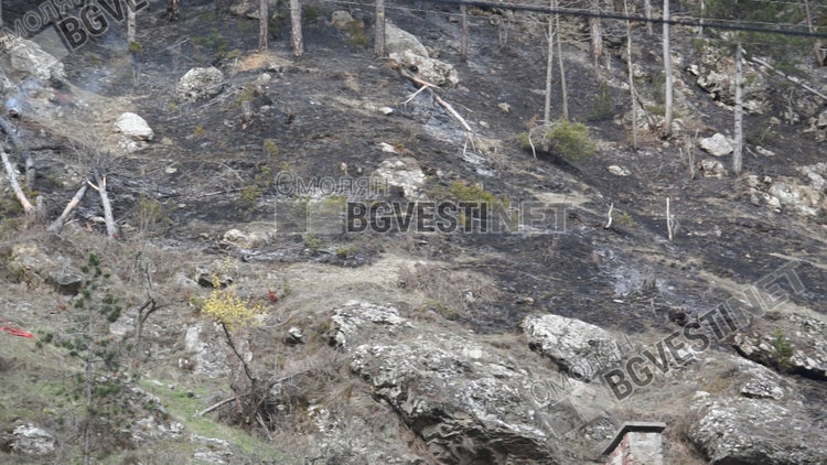 Огнеборци и доброволци локализираха пожара край Соколовци