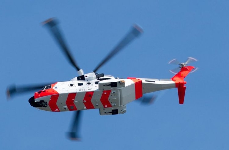 Хеликоптер изчезна в морето между Великобритания и Ирландия