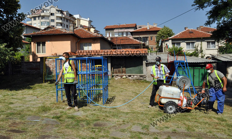 От понеделник пръскат срещу кърлежи в целия град