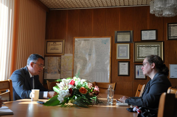 Кметът на Кърджали инж. Хасан Азис прие израелския посланик Ирит Лилиан