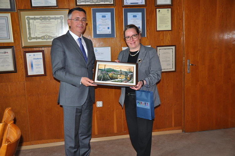 Кметът на Кърджали инж. Хасан Азис прие израелския посланик Ирит Лилиан