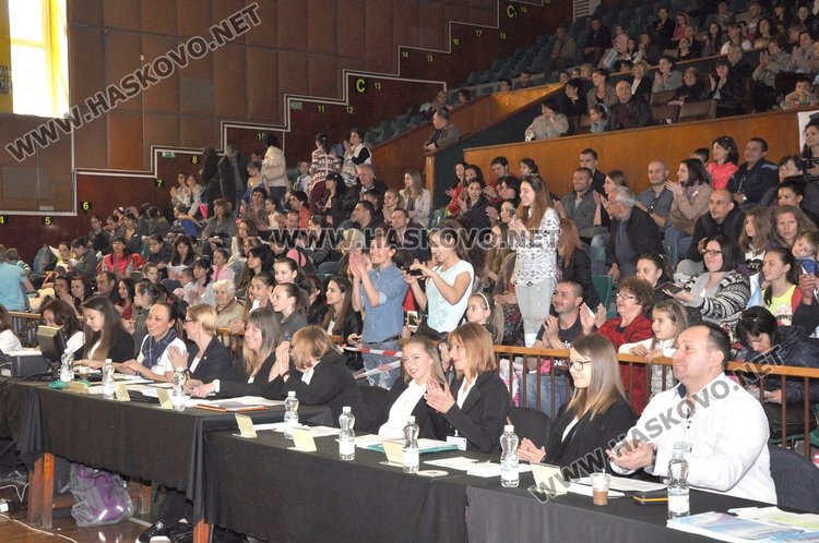 Най-малките отвориха състезанието по спортна аеробика за Купа Хасково