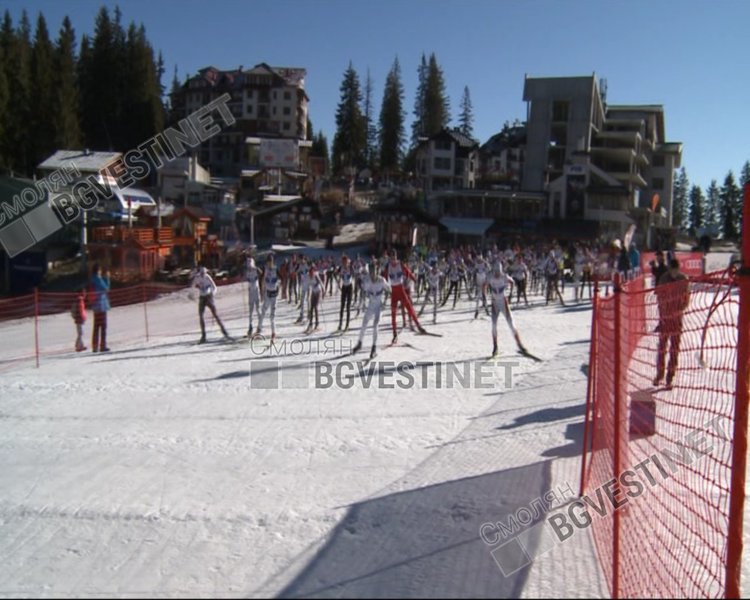 Близо сто състезатели участваха в маратонско ски бягане на Пампорово
