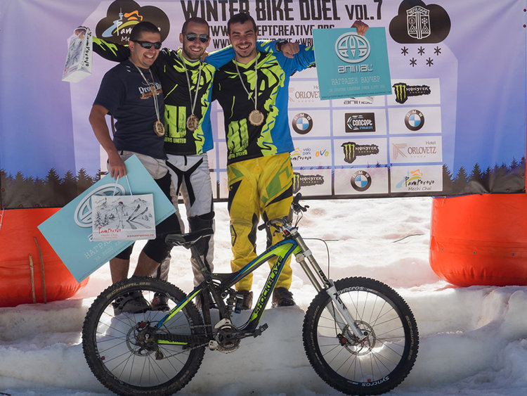 Много екшън и неочаквани обрати в тазгодишния  Зимен Байк Дуел в Пампорово-Мечи чал