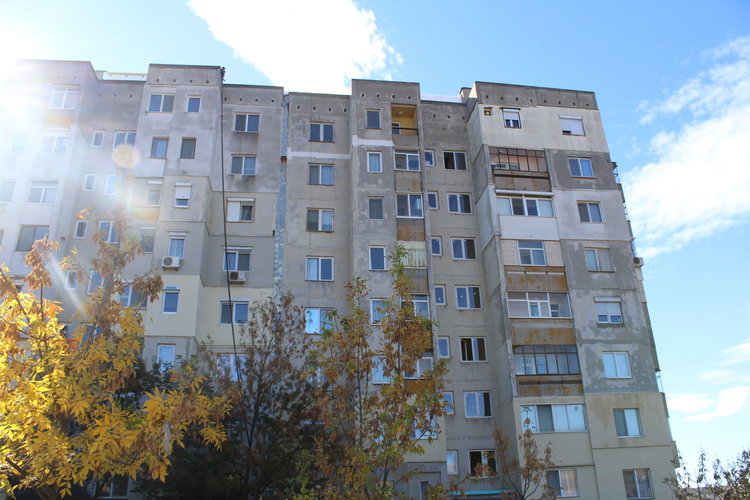 Блокът преди ремонта