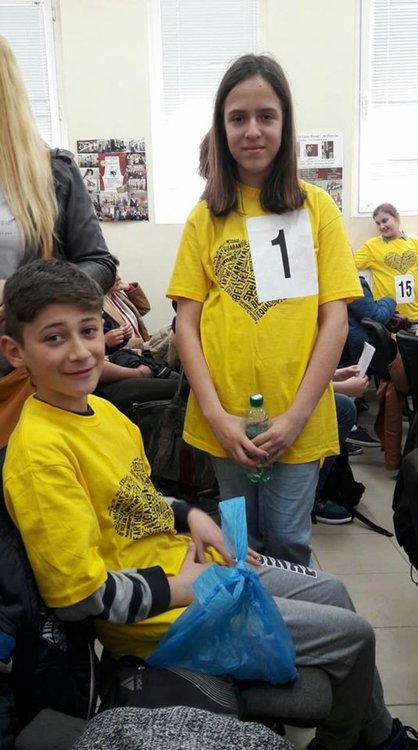  И през 2017 СУ „ Йордан Йовков” участва в регионалното състезание Spelling Bee