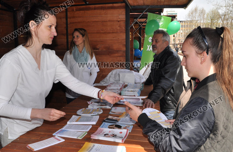 Хасковлии с добри показатели за диабет в Акция „Здраве“