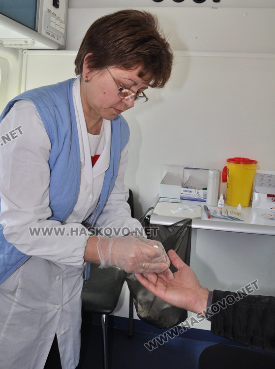 Хасковлии с добри показатели за диабет в Акция „Здраве“