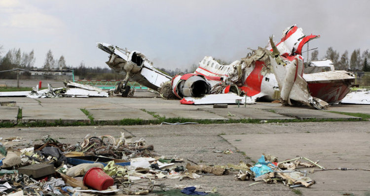 Взрив имало в полския ”Ту-154”, катастрофирал край Смоленск