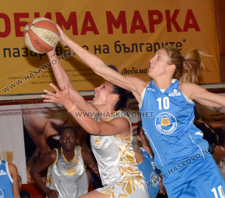 Баскетболистките на Хасково загубиха у дома от Монтана мач от „голямата битка” за шампионската титла